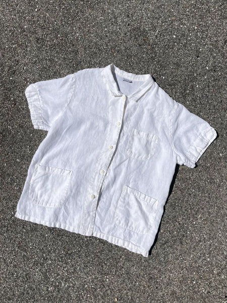 Linen Button Down