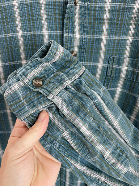 Indian Cotton Plaid Shirt
