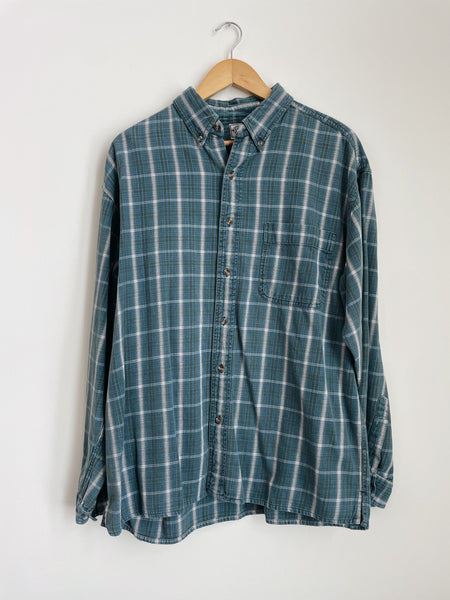 Indian Cotton Plaid Shirt