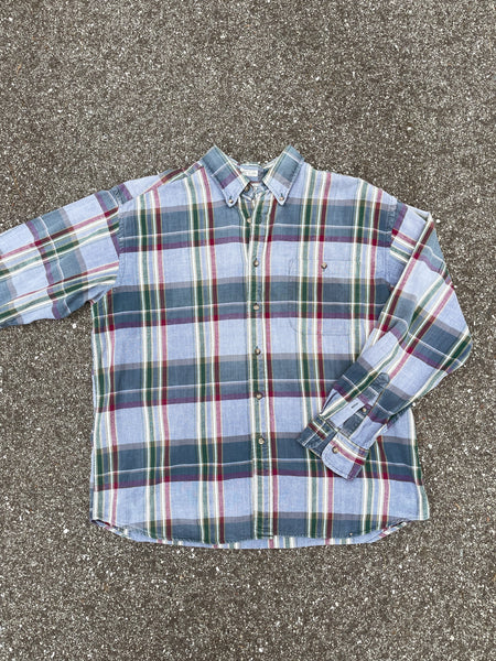 Indian Cotton Plaid Shirt