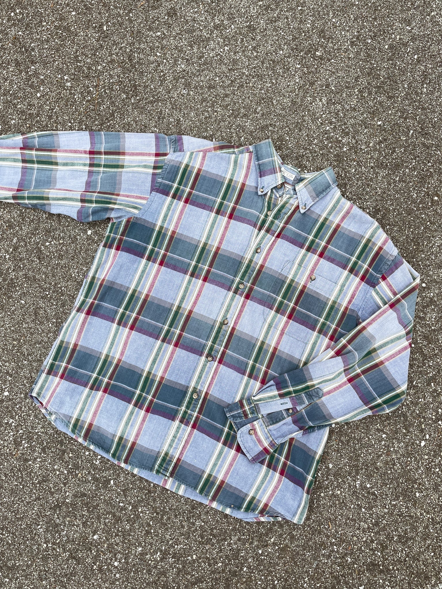 Indian Cotton Plaid Shirt