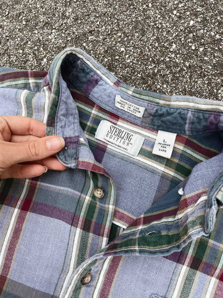 Indian Cotton Plaid Shirt