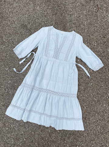 Linen Lace Dress